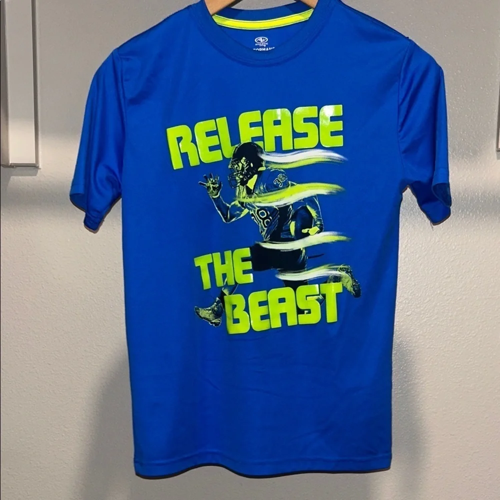 Athletic Works Blue Kids Shirt - Release the Beast